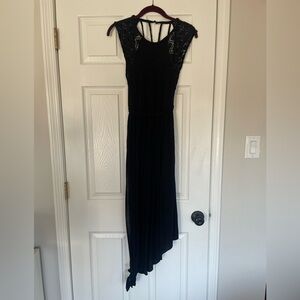 NWT Free People Black Cotton/Rayon Dress - Size XS